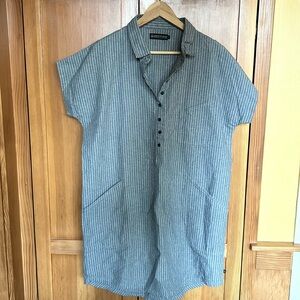 United By Blue -Short Sleeved Shirt  Dress -L